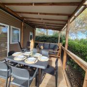 Le Havre de Paix Mobil home a 200m de la Plage Parc Aquatique Camping 5 Etoiles Les Dunes