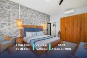 Modern 3BD - Canggu Center - Near Restos, supermarket, bars