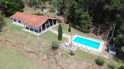Rancho c piscina, churrasqueira, natureza e lazer