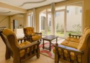 Luxury apartment with garden view
