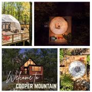 Luxury Glamping Domes & Chalet with Hot Tubs and Mountain Views in Augusta, WV