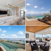 Oceanfront Luxury 2BR apartment in Puerto Morelos