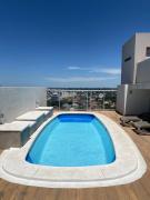 Equipped studio, balcony and garage - Asuncion