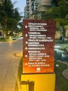 Quarto e sala no condomínio JTR à beira-mar