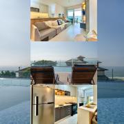 Apartamento em condomínio HOME CLUB, cozinha completa, PISCINA e JACUZZI aquecida, SAUNA, ACADEMIA, quadra de esportes playground infantil, salão de jogos a 40m da PRAIA e 15min do Beto Carreiro