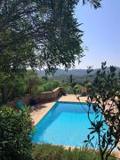 Les Romarins,piscine,petanque