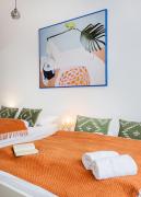 Pastel Dream 3BR Central Gem Artful Spacious