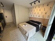 Estiloso Studio em Pinheiros com piscina e academia