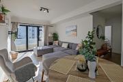 Spacious Beach Apartment with Sea & Ocean View