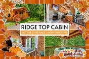 Beautiful Rustic Cabin with Jacuzzi, Covered Porch and Mountain Views in Sevierville, Tennessee