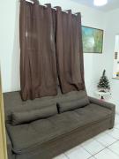 Apto no Boqueirão, 3 minutos da Praia a Pé, vaga de garagem rotativa e Wi Fi