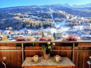 Mansarda fronte piste Aprica con vista panoramica