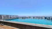 Estúdio Piscina Rooftop, WiFi 1GB, Metrô 600m