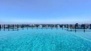 Estúdio Piscina Rooftop, WiFi 1GB, Metrô 600m