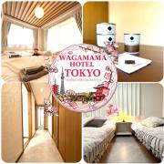 最大7名 5ベッド 駅徒歩7分 上野浅草スカイツリー20分 秋葉原25分 空港46分から 46平米 空港46分から 46平米 Wifi無料 WAGAMAMA四つ木