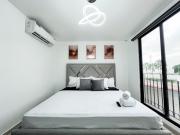 Villa con piscina privada y BBQ, 3 habitaciones, 5 camas, seguridad 24-7