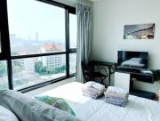 The BASE Central PATTAYA 2BED King&Queen with Infinity Pool & Free Netflix!