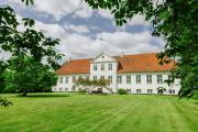 Manor With Soul Between Forest And Lake On Funen