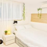 Hongdae&Sinchon 10min! 3 Beds, Late checkout, Bag storage, Parking, Pet, Netflix, Cook