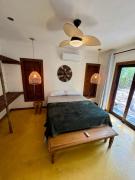 Refúgio no Cassange, na beira da lagoa