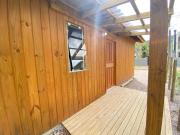 Casa de Madera 01 MARISCAL a 400 m da praia 2 quartos 1 banheiros