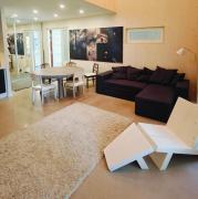 The other side of the CLT semi-detached house, with a separate SPA