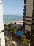 Vista Deslumbrante Flat Beira Mar Pé na Areia 305