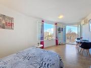 Superbe studio avec balcon vue mer - AC, Wifi, 2