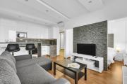 City Bright Apartment with Parking & Balcony