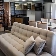 Cobertura duplex de frente pro mar