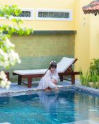 DeMin Villa Hội An - Pool and BBQ Garden