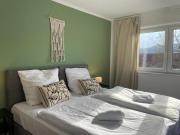 Wohlfül-Apartment- luxuriösen Betten perfekt für Familien und Gruppen, Hund, nahe Ulm