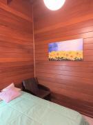 Quarto com cama de casal - Florianópolis