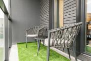 Stylish Studio with Balcony and Parking