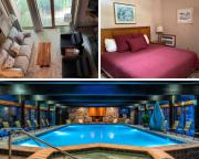 Top Floor Luxury, Sauna, Private Pool, Lake Bellaire Beach, 5 beds, 4 full bath