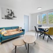 Appartement lumineux, épuré avec balcon et parking