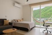 Maré Apartaestudio con balcón y hamaca cerca al mar Cabo Tortuga