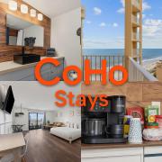 Oceanview King Studio, Smart TV , Full Coffee Bar