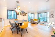 Chic, Contemporary 3BR Flat in Prime Canary Wharf