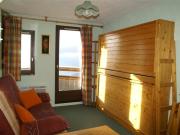 Studio 3 couchages au pied des pistes avec balcon - FR-1-557-118