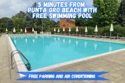 5 from Punta Gro Beach with Free Swimming Pool