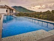 Apartments pool view in Title Residence Naiyang