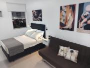 Kitnet com vista do Cristo e praia de Botafogo