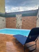 Casa de praia com piscina em mongagua sp