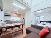 Tokyo Stay House Ikebukuro --Kitchen-Living-dining-3room--