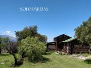 Cabaña de Troncos en la montaña