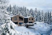 Modernes Architektur-Chalet mit Alpenpanorama