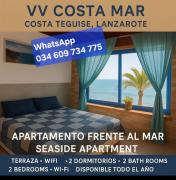 Costa Mar 2 dormitorios , Primera línea del mar, 20 metros de playa Bastian