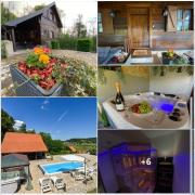 Family Friendly superior villa with heated pool 365 days, whirlpool, sauna, playground and barbeque in privacy near forest