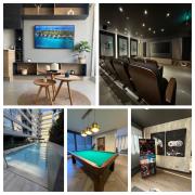 Aire Acondicionado Piscina Ropa de cama y Toallas Wifi plus Parking PISO 21